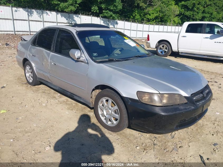 2002 Honda Accord 2.3 Ex/2.3 Se VIN: 1HGCG66852A021160 Lot: 39412321