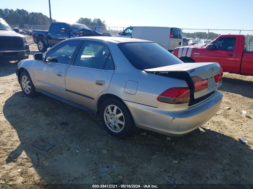 2002 Honda Accord 2.3 Ex/2.3 Se VIN: 1HGCG66852A021160 Lot: 39412321