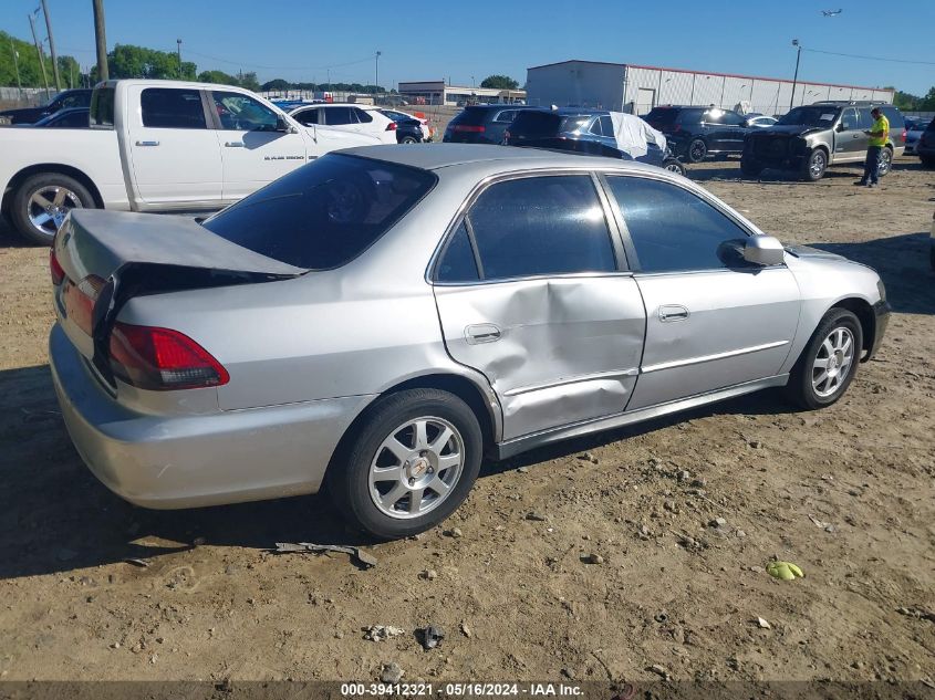 2002 Honda Accord 2.3 Ex/2.3 Se VIN: 1HGCG66852A021160 Lot: 39412321