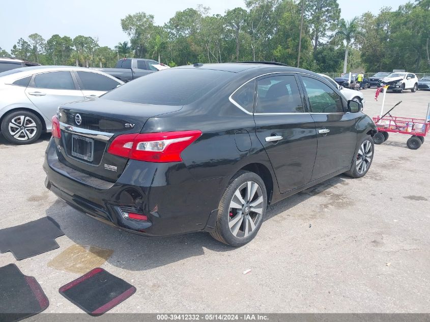 2019 Nissan Sentra Sv VIN: 3N1AB7AP1KY291767 Lot: 39412332