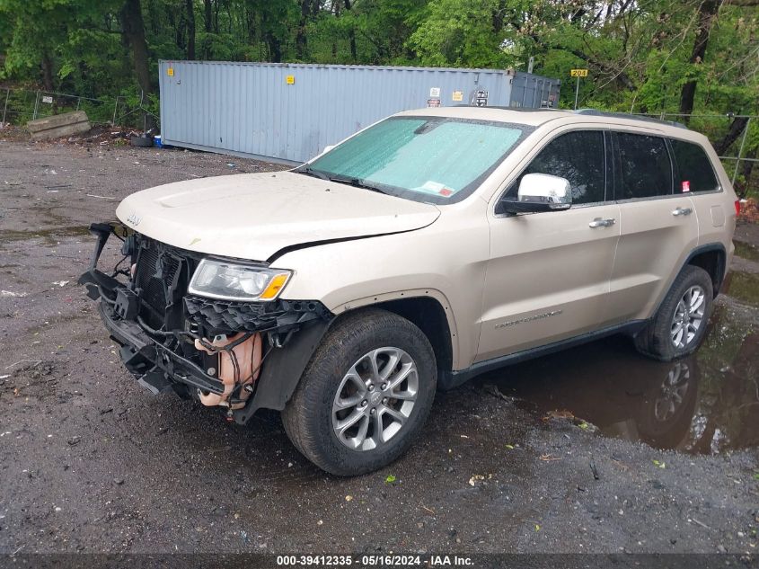 2015 Jeep Grand Cherokee Limited VIN: 1C4RJFBGXFC955333 Lot: 39412335