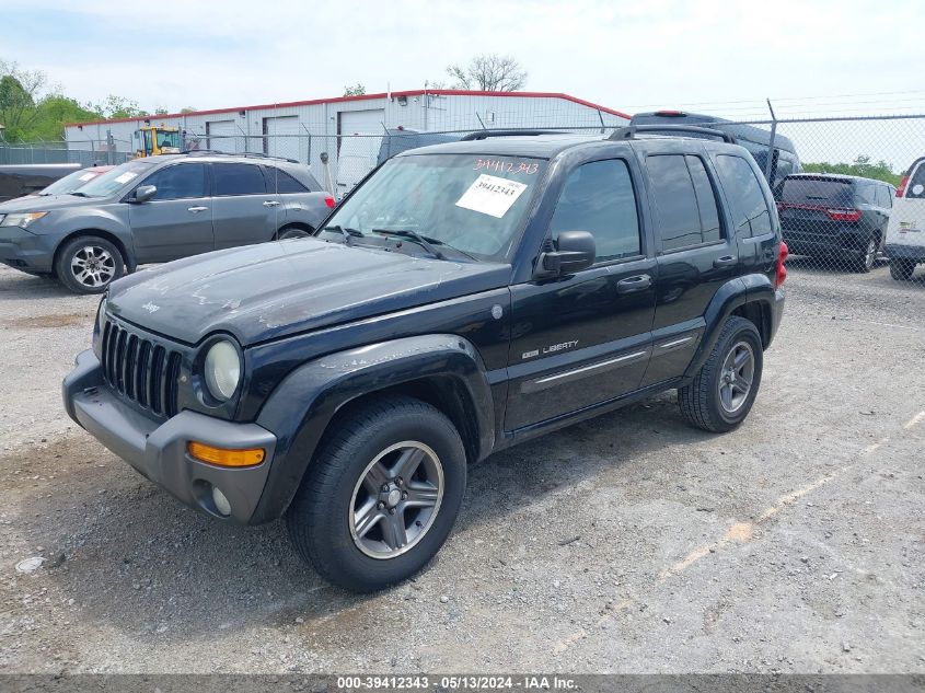 2004 Jeep Liberty Sport VIN: 1J4GL48KX4W184850 Lot: 39412343