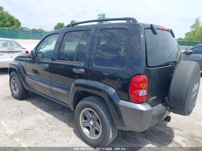 2004 Jeep Liberty Sport VIN: 1J4GL48KX4W184850 Lot: 39412343