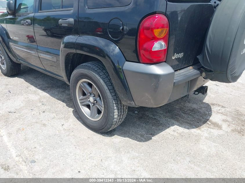 2004 Jeep Liberty Sport VIN: 1J4GL48KX4W184850 Lot: 39412343