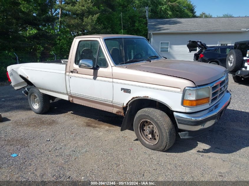 1996 Ford F150 VIN: 1FTEF14N3TNA30052 Lot: 39412345