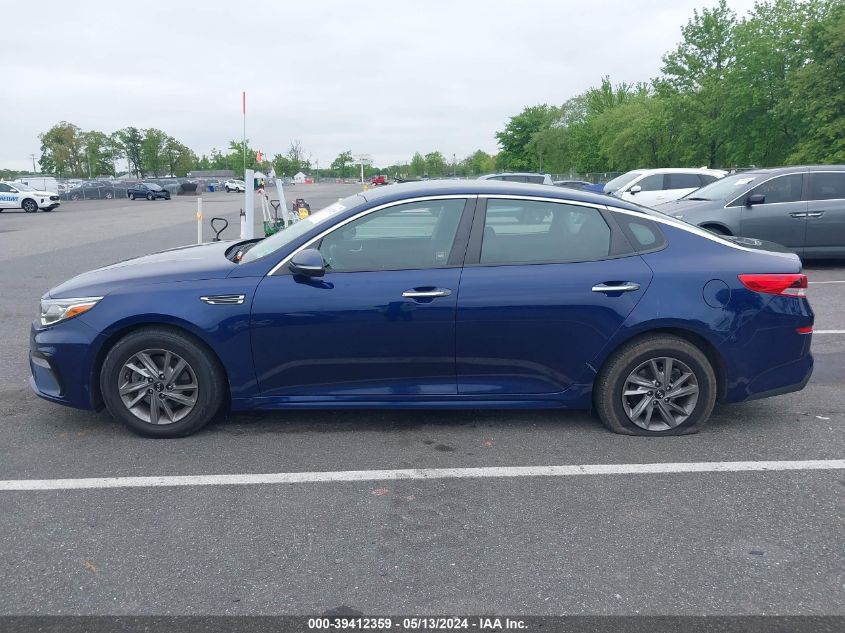 2019 Kia Optima Lx VIN: 5XXGT4L31KG281231 Lot: 39412359