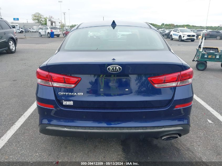 2019 Kia Optima Lx VIN: 5XXGT4L31KG281231 Lot: 39412359