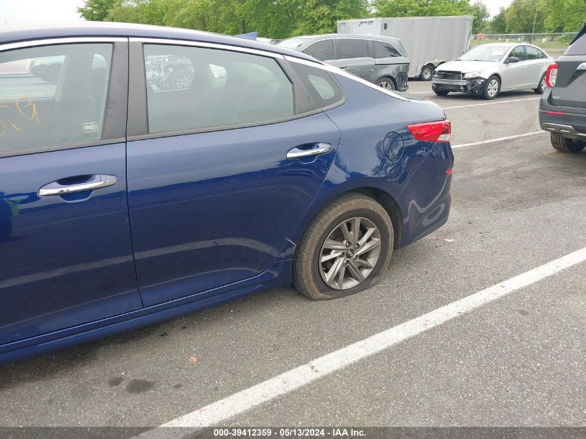 2019 Kia Optima Lx VIN: 5XXGT4L31KG281231 Lot: 39412359