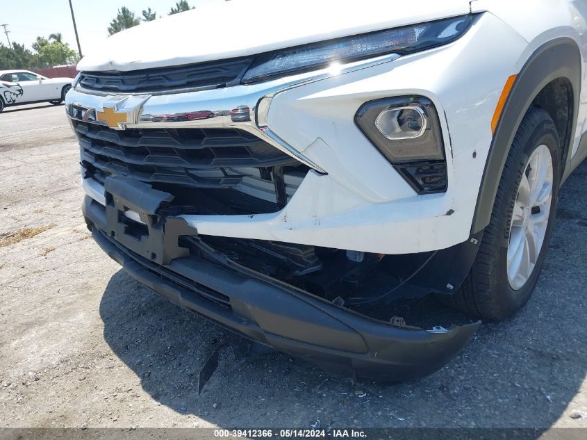 VIN KL79MMSL0RB052298 2024 CHEVROLET TRAILBLAZER FWD LS