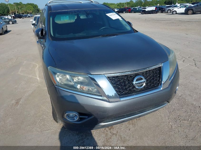 2015 Nissan Pathfinder Sv VIN: 5N1AR2MN3FC615690 Lot: 39412369