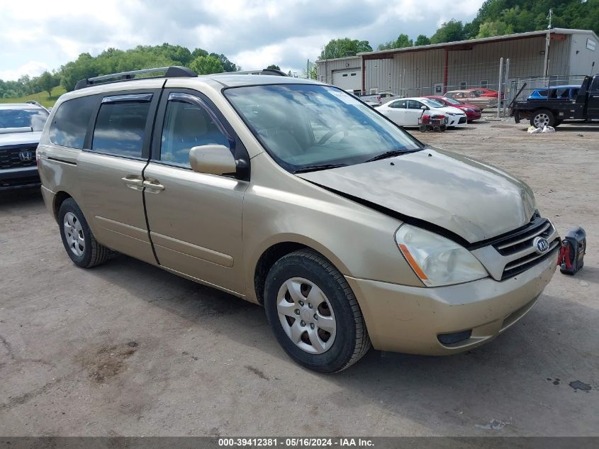 2007 Kia Sedona Lx VIN: KNDMB233976172516 Lot: 39412381