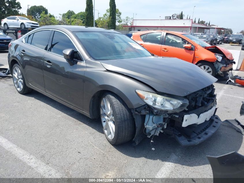 2017 Mazda Mazda6 Touring VIN: JM1GL1V56H1111612 Lot: 39412394