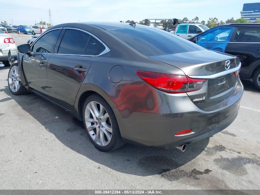 2017 Mazda Mazda6 Touring VIN: JM1GL1V56H1111612 Lot: 39412394