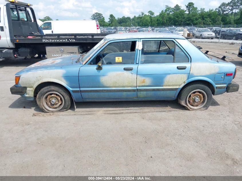 1982 Toyota Tercel Deluxe VIN: JT2AL21E1C4424553 Lot: 39412404