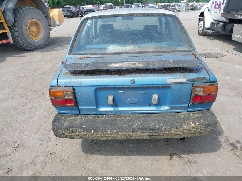 1982 Toyota Tercel Deluxe VIN: JT2AL21E1C4424553 Lot: 39412404