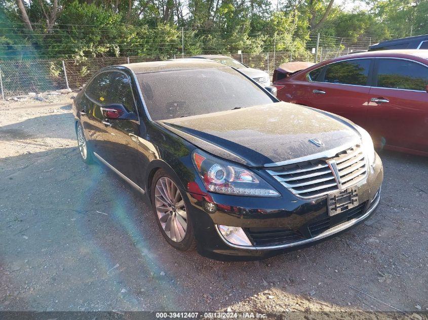 2014 Hyundai Equus Signature VIN: KMHGH4JH7EU081061 Lot: 39412407