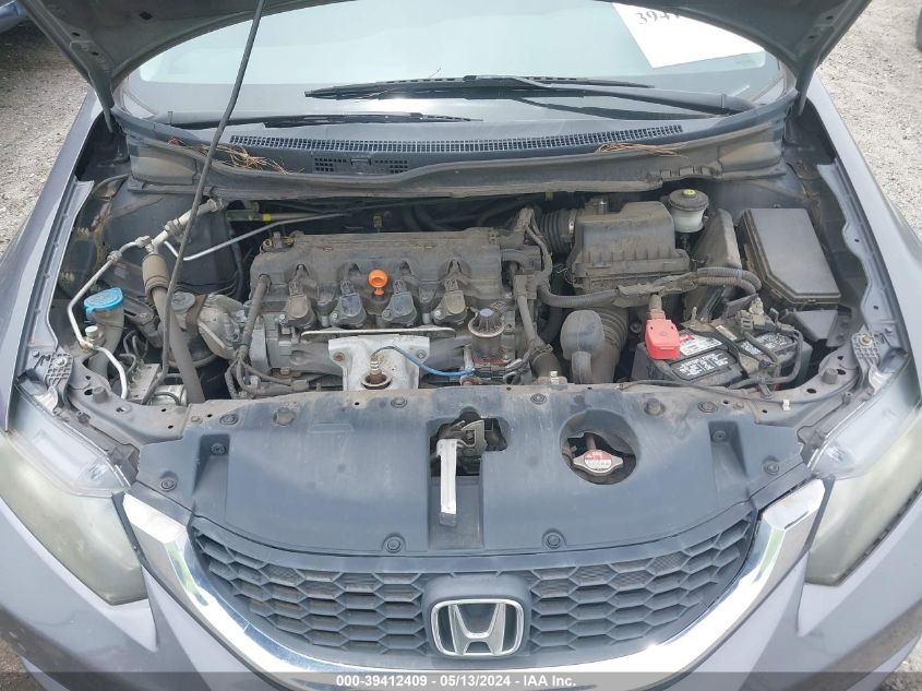 2014 Honda Civic Lx VIN: 2HGFB2F50EH508427 Lot: 39412409