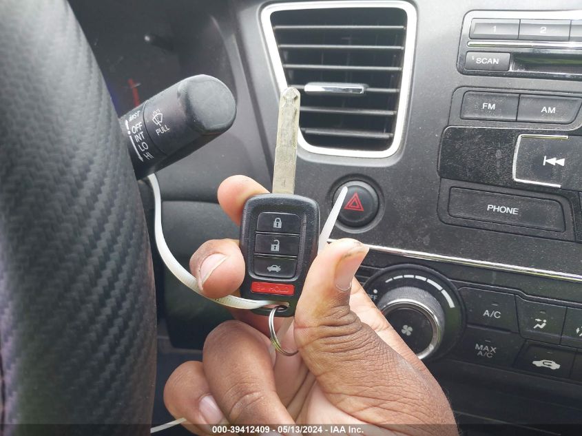 2014 Honda Civic Lx VIN: 2HGFB2F50EH508427 Lot: 39412409