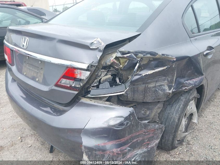 2014 Honda Civic Lx VIN: 2HGFB2F50EH508427 Lot: 39412409