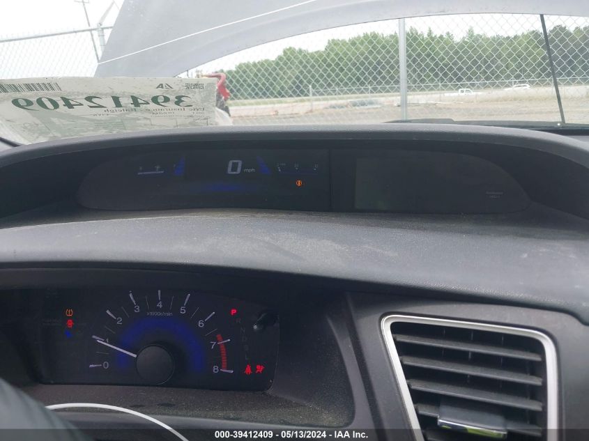 2014 Honda Civic Lx VIN: 2HGFB2F50EH508427 Lot: 39412409