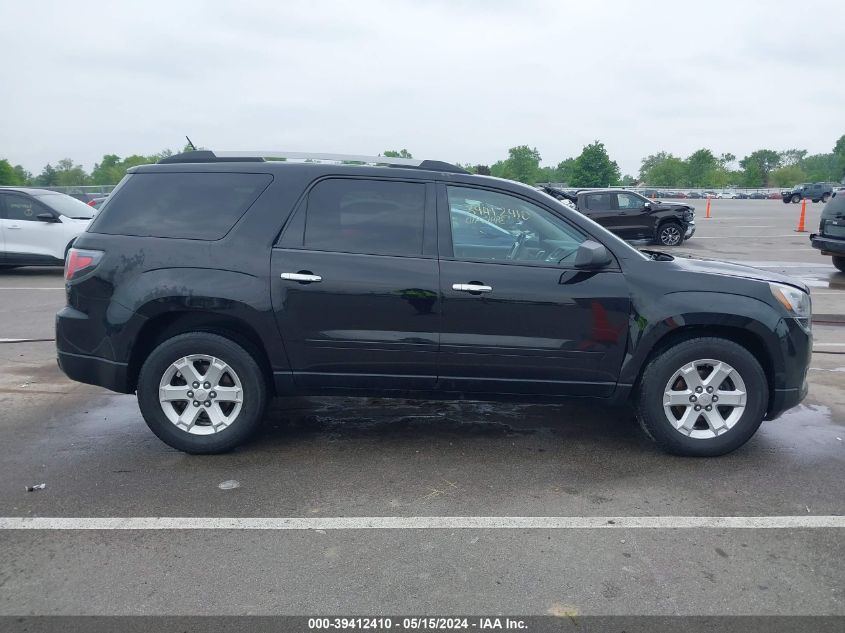 2016 GMC Acadia Sle-2 VIN: 1GKKRPKDXGJ127564 Lot: 39412410