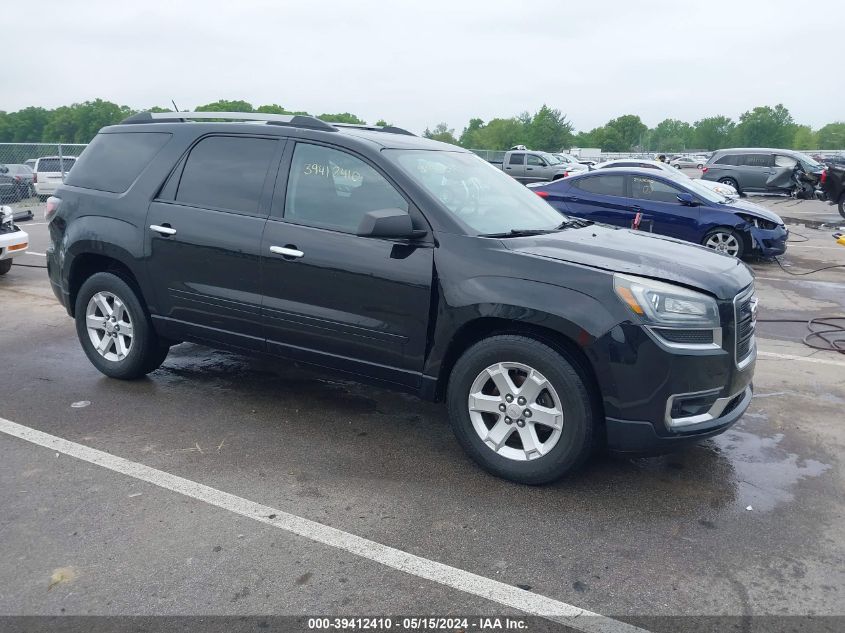 2016 GMC Acadia Sle-2 VIN: 1GKKRPKDXGJ127564 Lot: 39412410