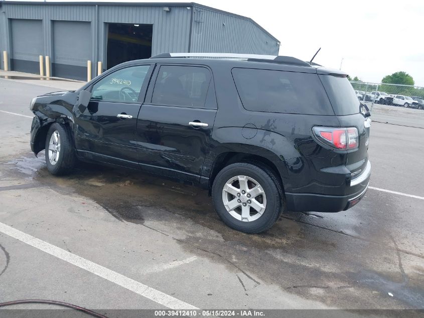 2016 GMC Acadia Sle-2 VIN: 1GKKRPKDXGJ127564 Lot: 39412410