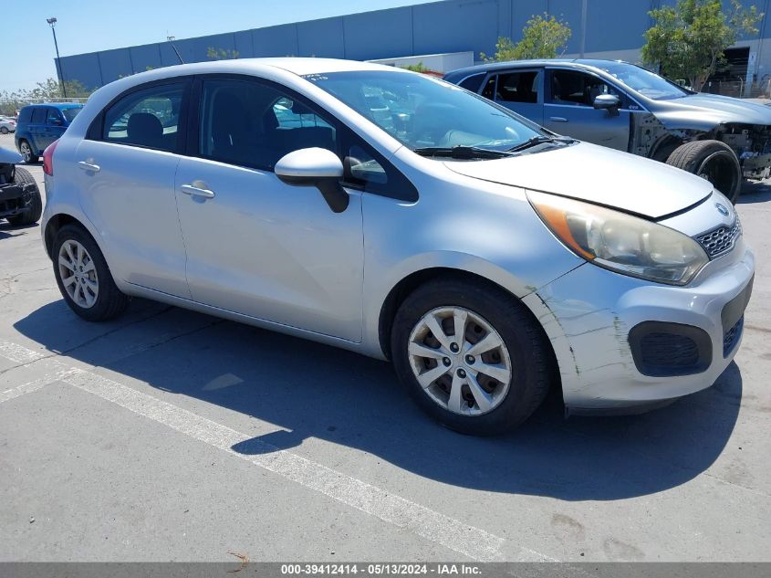 2014 Kia Rio Lx VIN: KNADM5A33E6350252 Lot: 39412414