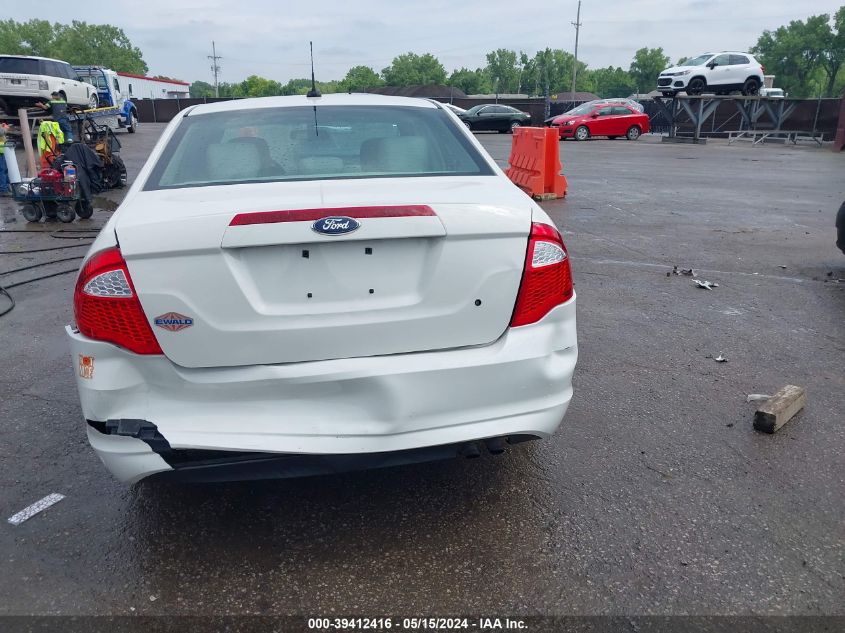 2012 Ford Fusion S VIN: 3FAHP0GA6CR135569 Lot: 39412416