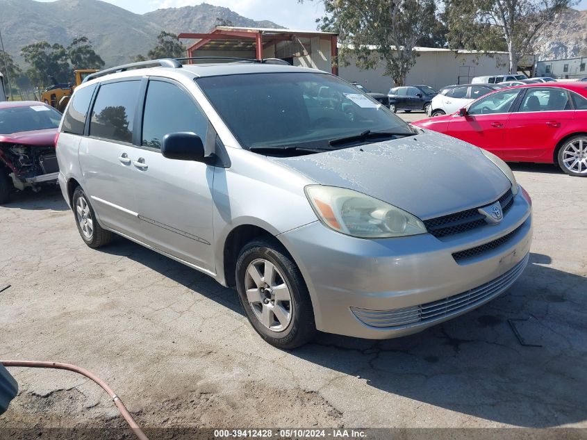 2004 Toyota Sienna Le VIN: 5TDZA23C94S015931 Lot: 39412428