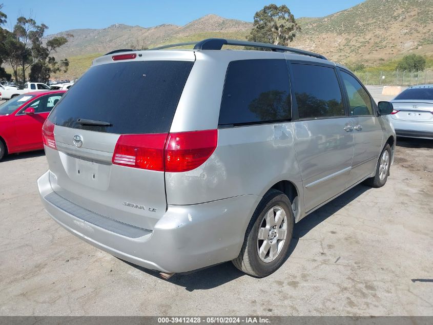 2004 Toyota Sienna Le VIN: 5TDZA23C94S015931 Lot: 39412428