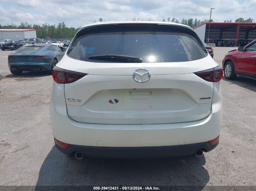 2020 Mazda Cx-5 Sport VIN: JM3KFABM9L1805403 Lot: 39412431