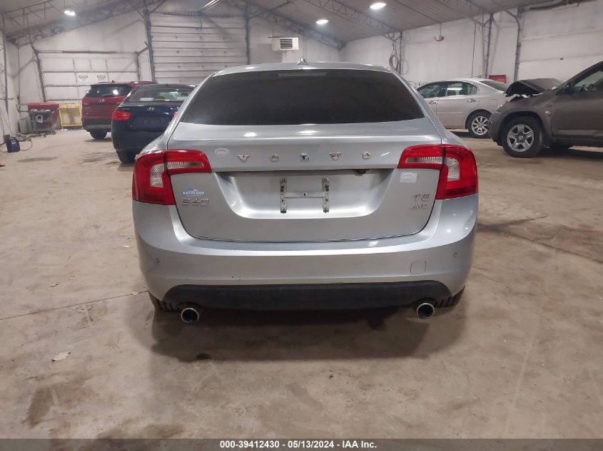 2013 Volvo S60 T5/T5 Platinum/T5 Premier/T5 Premier Plus VIN: YV1612FH0D2204995 Lot: 39412430