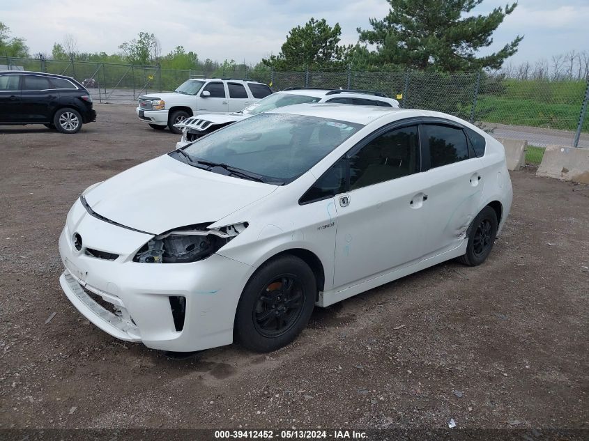 2012 Toyota Prius VIN: JTDKN3DU0C0334106 Lot: 39412452