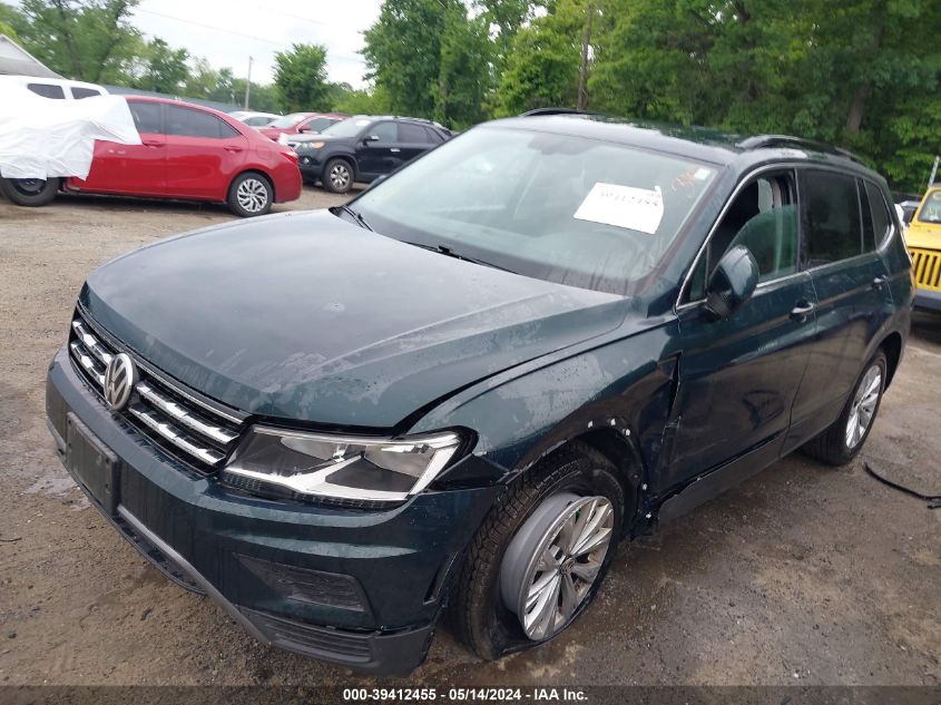 2019 Volkswagen Tiguan 2.0T Se/2.0T Sel/2.0T Sel R-Line/2.0T Sel R-Line Black VIN: 3VV2B7AX1KM107664 Lot: 39412455