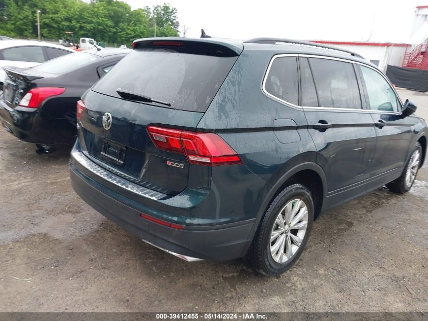 2019 Volkswagen Tiguan 2.0T Se/2.0T Sel/2.0T Sel R-Line/2.0T Sel R-Line Black VIN: 3VV2B7AX1KM107664 Lot: 39412455