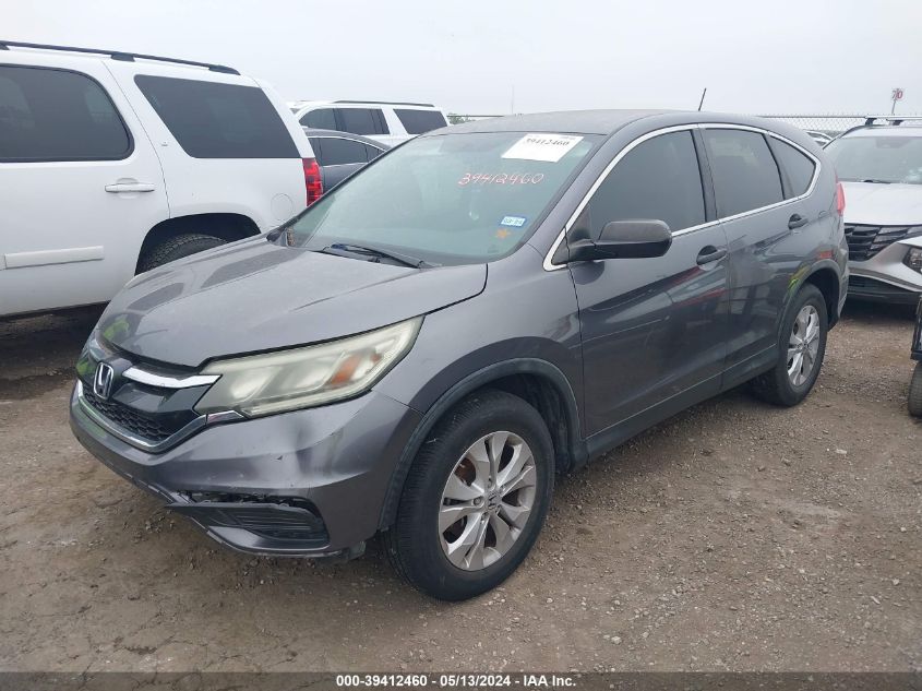 2015 Honda Cr-V Lx VIN: 2HKRM3H39FH504733 Lot: 39412460