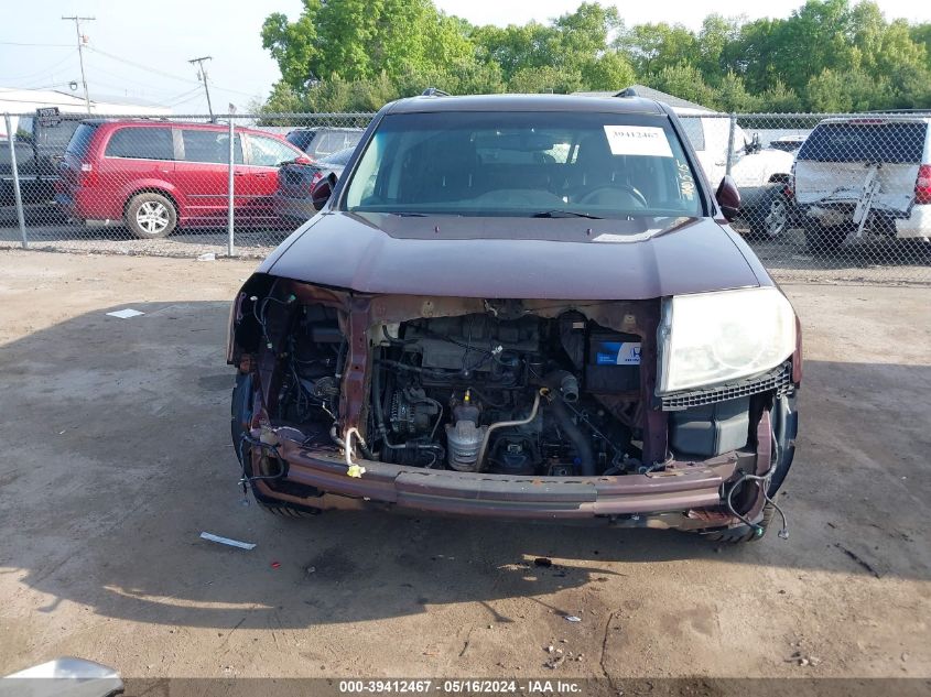 2009 Honda Pilot Touring VIN: 5FNYF48999B014554 Lot: 39412467