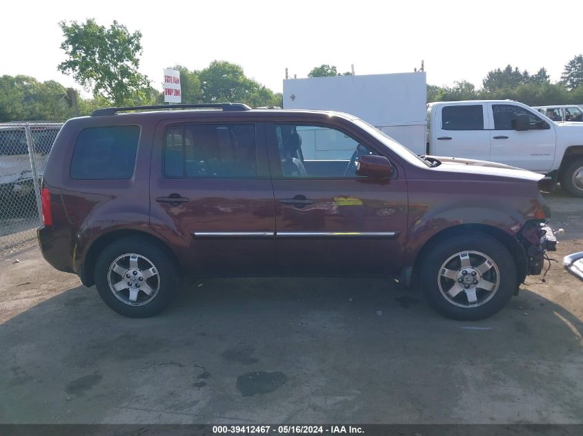 2009 Honda Pilot Touring VIN: 5FNYF48999B014554 Lot: 39412467