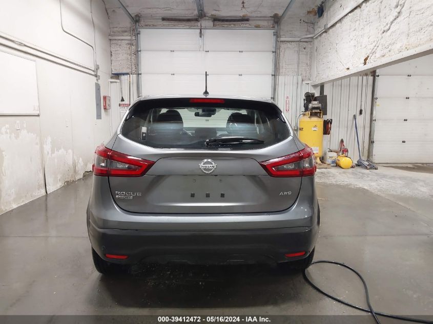 2021 Nissan Rogue Sport S Awd Xtronic Cvt VIN: JN1BJ1AW3MW662465 Lot: 39412472