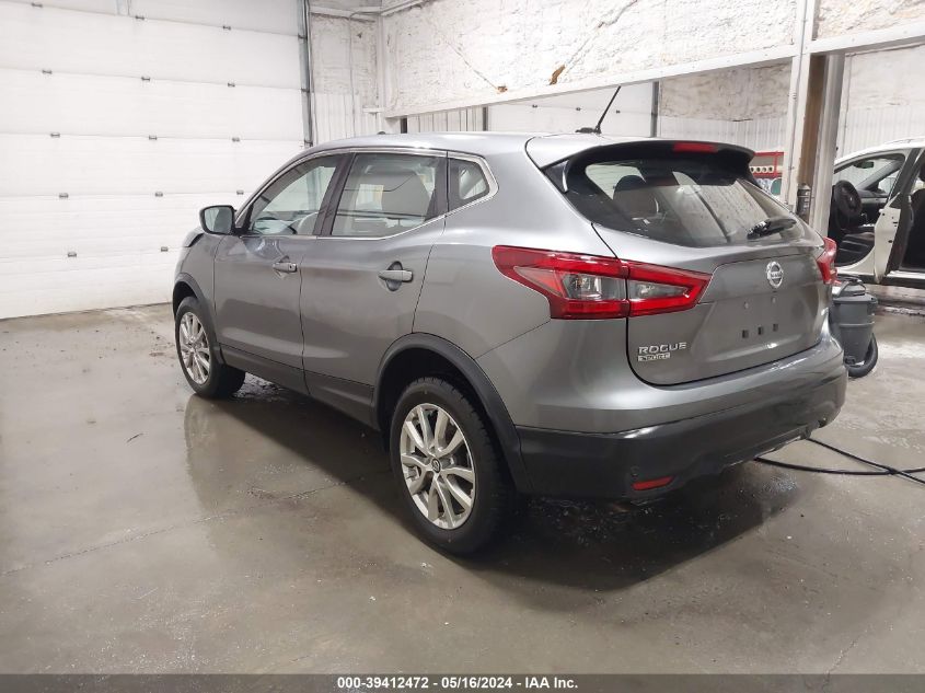 2021 Nissan Rogue Sport S Awd Xtronic Cvt VIN: JN1BJ1AW3MW662465 Lot: 39412472