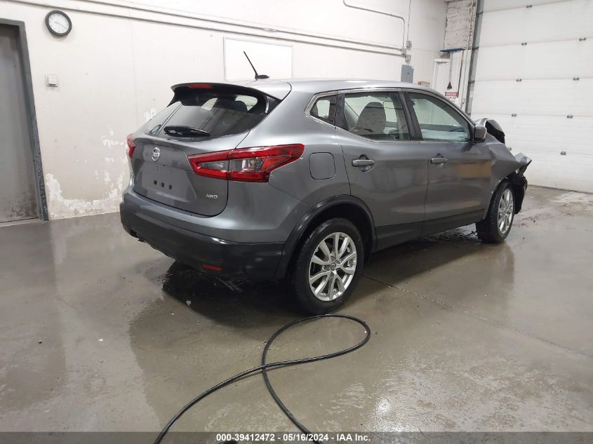 2021 Nissan Rogue Sport S Awd Xtronic Cvt VIN: JN1BJ1AW3MW662465 Lot: 39412472