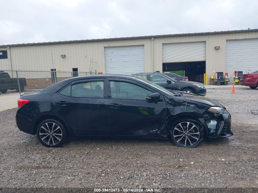 2017 Toyota Corolla Se VIN: 5YFBURHE1HP651916 Lot: 39412473