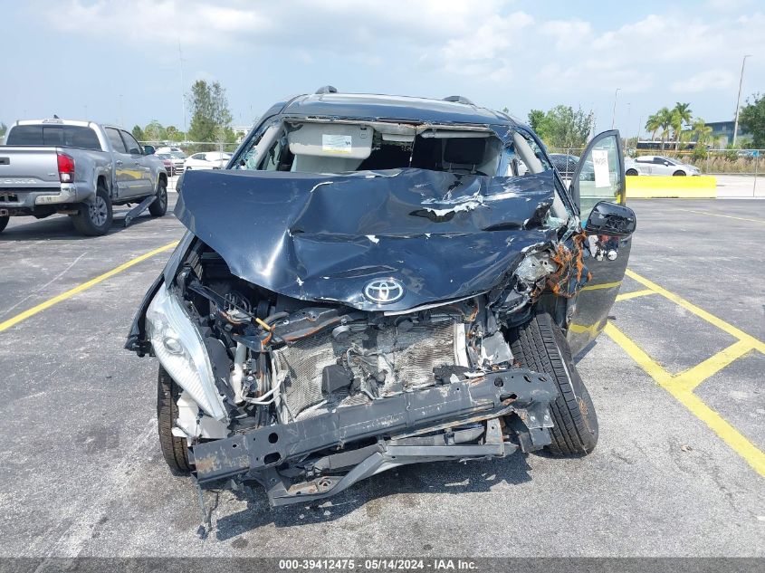 2015 Toyota Sienna Xle 8 Passenger VIN: 5TDYK3DC2FS535758 Lot: 39412475