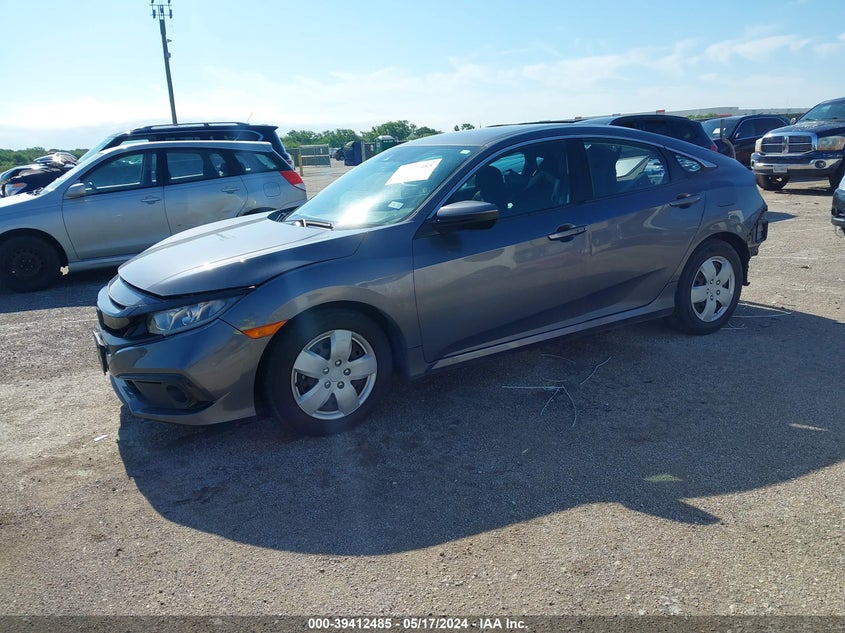 2021 HONDA CIVIC SEDAN 2.0L I4 FI DOHC 16V (VIN: 19XFC2F82ME002162