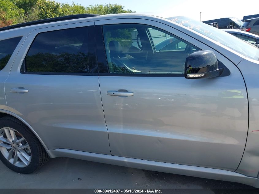 2024 Dodge Durango Gt VIN: 1C4RDHDG0RC118868 Lot: 39412487