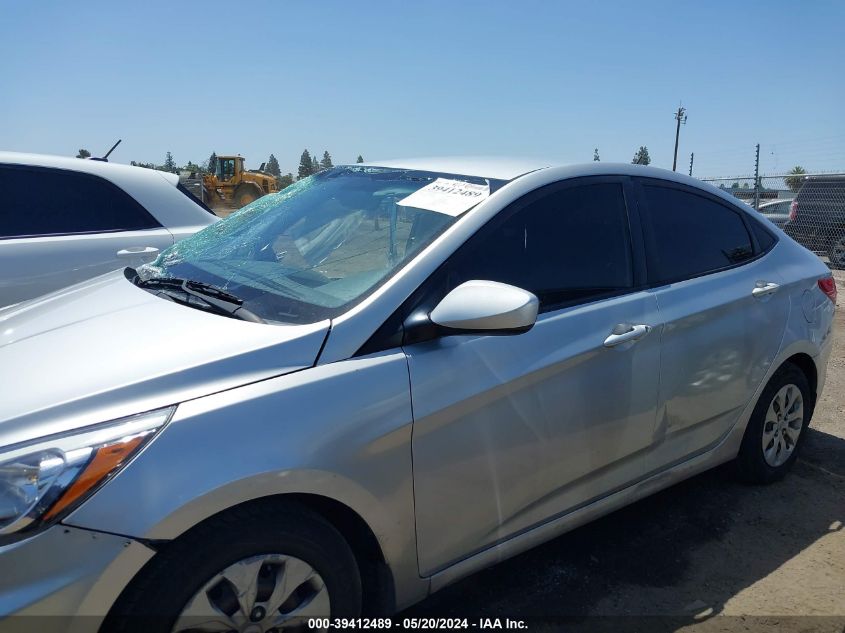 2015 Hyundai Accent Gls VIN: KMHCT4AE7FU803505 Lot: 39412489