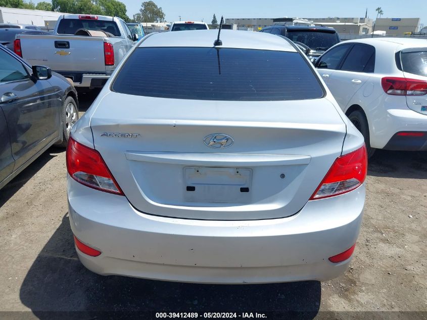 2015 Hyundai Accent Gls VIN: KMHCT4AE7FU803505 Lot: 39412489