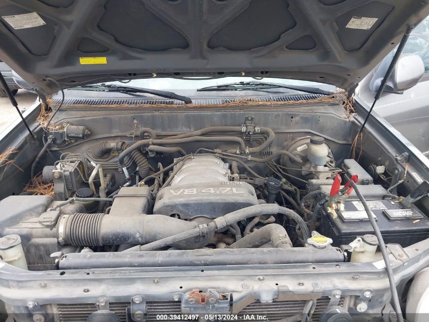 2004 Toyota Sequoia Sr5 V8 VIN: 5TDZT34A34S233022 Lot: 39412497