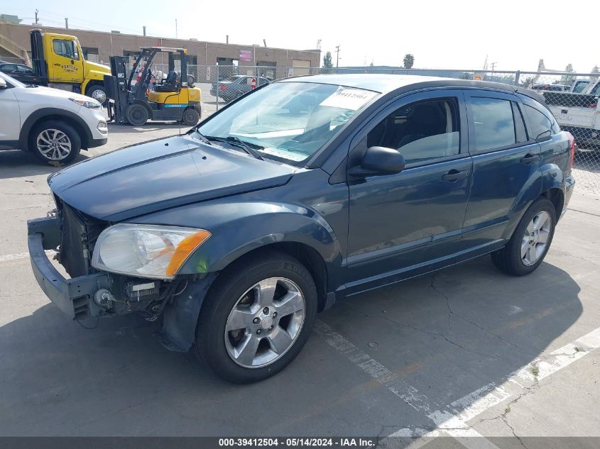 2007 Dodge Caliber Sxt VIN: 1B3HB48B97D257365 Lot: 39412504